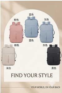 Sac à dos de voyage extensible pour hommes et femmes, grand format, approuvé pour les vols, avec compartiment pour chaussures et port USB - Product Image 2