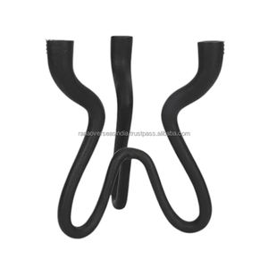 Classy <b>Black</b> Metal Taper <b>Candlestick</b> <b>Holders</b> Eco-friendly Handicraft for Weddings Christmas Housewarming Gifts - Product Image 4