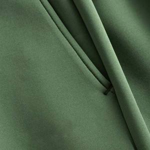 Shorts pour hommes en coton respirant à séchage rapide, taille élastique, motif uni, vêtements décontractés d'été pour hommes, en vente - Product Image 4