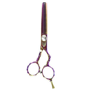 Ciseaux de coiffure pour droitiers en acier inoxydable VG10 de qualité supérieure pour usage en salon, cisailles de coupe légères de haute précision - Product Image 2