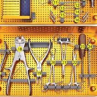 Kit d'instruments chirurgicaux orthopédiques de base pour plaque de fixation des membres inférieurs |   Approuvé CE, acier, manuel, Dentavex, usage vétérinaire