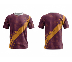 เสื้อยืดกีฬาแบบสั่งทำพิเศษ พิมพ์ลายแบบซับลิเมชั่นเต็มตัว พร้อมบริการพิมพ์ลายแบบไม่จำกัดจำนวน |   ไซส์ผู้ชาย ผู้หญิง และเยาวชน |   น้ำหนักเบา แห้งเร็ว - Product Image 6