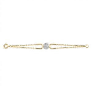 Unisex White Gold Diamond IGI Certified Wedding <b>Bracelet</b> Round Brilliant Cut Natural Classic Style Everyday Wear - Product Image 4