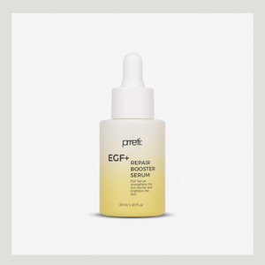 korean <b>face</b> <b>serum</b> Prreti EGF Repair Booster <b>Serum</b> 30ml Made in Korea White Liquid Botanical Extract All Skin Types - Product Image 5
