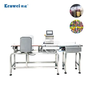 Kenwei hochwertige Kombination prüfung wieger und Metall detektor für Lebensmittel industrie Maschine