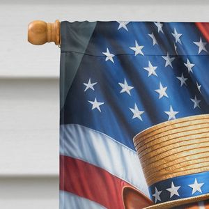 All American Basenji Large Porch Pole Décoratif Yard Banner Multicolor Wall Hanging Polyester House Size Multicolor House Flag - Product Image 3