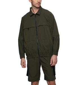 Chaqueta Cortavientos Unisex de Nuevo Diseño, Impermeable, Transpirable, con Logotipo Personalizado, Cómoda, Talla Grande, Cierre de Cremallera y Manga Larga - Product Image 3