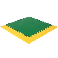 Dalles de sol en PVC antidérapantes emboîtables 500*500*5mm pour garage