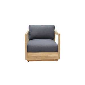 Juego de Muebles de Jardín de Teca Premium de 4 Piezas con Cojines, Estilo Mallorca - Product Image 2