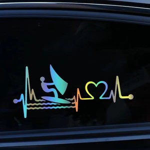 Custom Holographic Vinyl Transfer Stickers Self-Adhesive Waterproof UV Resistant <b>Car</b> Body <b>Decal</b> Logo Lettering for Windshield - Product Image 4