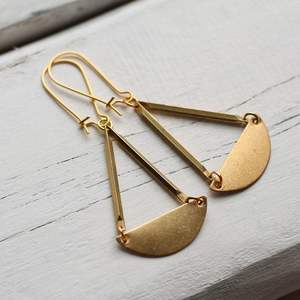 Modèle 117F haut de gamme, très vendu, en cuivre et laiton, fait main, bijoux écologiques et tendance pour les fêtes, accessoire en cristal durable - Product Image 5