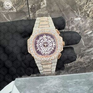 Charm Jewels Luxury Women's Crystal <b>Watch</b> Stainless Steel Bracelet Round Dial Analog Quartz Movement 36mm Fashion Jewelry - Product Image 1