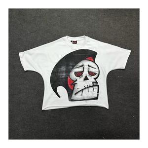 Camiseta de Algodón de 230 g/m², Diseño Gráfico, Fabricante de Camisetas, Estilo Urbano, Oversize, Corte Cuadrado, para Hombre - Product Image 4