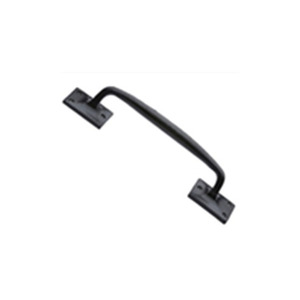 Modern Cast Iron Bar Pull Handle with Black Finish for Bedroom Cabinets <b>Cupboards</b> & Wardrobes - Product Image 5