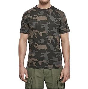 Camiseta de Camuflaje para Hombre, 100% Algodón, Cuello Redondo, Manga Corta, para Caza y Actividades al Aire Libre, Transpirable, MOQ Bajo, Gran Venta - Product Image 6