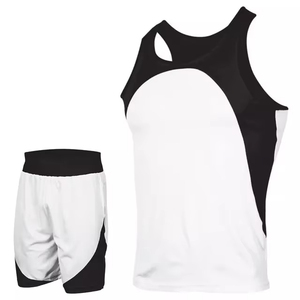 Uniforme de boxe pour hommes sur mesure de haute qualité, nouveau design, super vente, vêtements d'arts martiaux, uniformes exclusifs pour boxeurs - Product Image 5