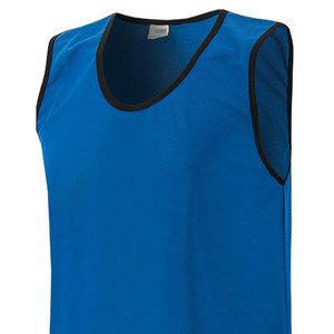 Wholesale Custom Soccer Vest Reversible Football Training Bib Breathable Solid Color Sports Practice Wear Athletic Team Bibs - Product Image 4