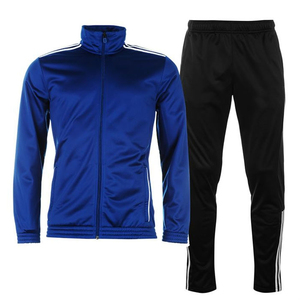 Mens Everyday Tracksuit Set Cotton Fleece Hoodie <b>Joggers</b> Full <b>Zip</b> Custom Casual Sportswear - Product Image 2