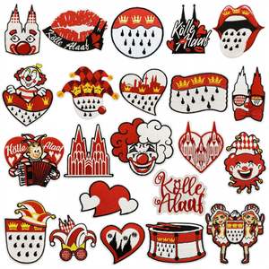Wholesale Custom Embroidery Patch Two Tone Threadwork Badge for Caps <b>Jackets</b> Backpacks Clothing Iron On Sew On Factory Applique - Product Image 6