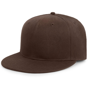 Gorra de Béisbol Unisex de Algodón Sólido Ajustable de 6 Paneles con Cierre a Presión, Estilo Casual, Color Marrón - Product Image 2