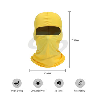 Masque balaclava de qualité supérieure en spandex/polyester, séchage rapide, ajustement confortable pour le cyclisme, l'entraînement et le camping - Product Image 2