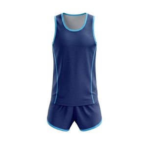 Nuevo Diseño de Última Generación, Sublimación Personalizada de Fábrica, Diseño Personalizado Directo, Conjuntos de Camisetas Deportivas Unisex de Poliéster para Correr - Product Image 2