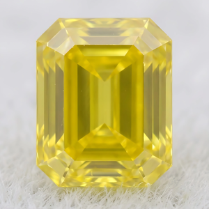 เพชร CVD สีเหลืองเข้มแฟนซีทรงแอสเชอร์ขนาดเล็ก 0.05-0.20 กะรัต จาก RCK GLOBAL สำหรับตกแต่งเครื่องประดับและนาฬิกา - Product Image 1