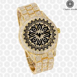 Montre de luxe pour homme Charm Jewells en acier inoxydable, boîtier carré de 40 mm, cadran analogique, cristal saphir, mouvement mécanique 10 - Product Image 3