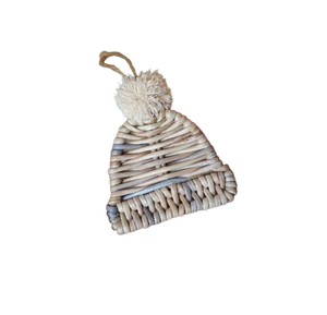 Guirlande suspendue classique en rotin pour décorer l'arbre de Noël, ornement suspendu en osier, série de modèles de premier choix - Product Image 3