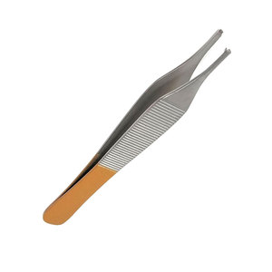 Pinzas para Tejidos Adson de Acero Inoxidable M.A SIDDIQUE INTERNATIONAL, Calidad Superior, 1x2, 120 mm, 4.34, Rectas, Dentadas, Micro Pinzas Metálicas - Product Image 5