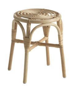 Artisan Handmade Cane Rattan <b>Stool</b> For Luxury Hotel Resort Cafe Restaurant Indoor <b>Outdoor</b> Furniture Collection - Product Image 2