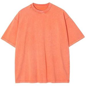 Fournisseur professionnel de t-shirts en coton délavés à l'acide, design personnalisé, coupe ample, style vintage - Product Image 6