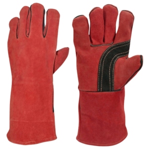 Gants de sécurité en cuir de vachette de première qualité, résistants à la chaleur, anti-étincelles, pour la lutte contre les incendies, protection des mains industrielles, gants de soudure - Product Image 4