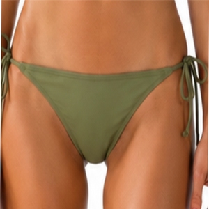 Ensemble bikini taille haute pour femme, maillot de bain triangle personnalisé, détails latéraux ajustables, coupe confortable pour l'été, séchage rapide - Product Image 5