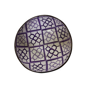 Juego de cuencos de coco de cerámica ecológicos de alta calidad, bandeja de plato de madera de diseño moderno y ligero, el mejor precio hecho en Vietnam para alimentos - Product Image 4