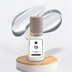 [Marca Privada] Pegamento para Extensiones de Pestañas TD (Secado en 3-4s) Coreano Premium ODM/OEM de Larga Duración, Secado Rápido, Bajo en Vapores, Transparente - Product Image 1