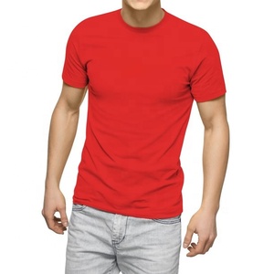 T-shirts unis en tissu doux 100% coton, impression par sublimation, service OEM, prix d'usine compétitif, couleur personnalisée, manches longues - Product Image 1
