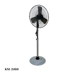 Heavy Duty Commercial Pedestal <b>Fan</b> 3 Speed Oscillating <b>AC</b> Motor Metal Construction Class A++ Energy Efficiency 180W GAPIDF000 - Product Image 1