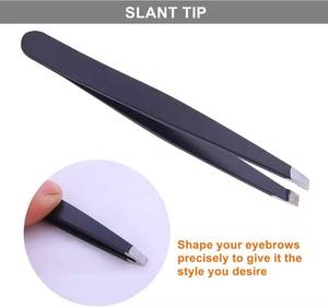 Juego de Pinzas para Pestañas Morje de Acero Inoxidable de Precisión Quirúrgica, 3 Piezas, con Puntas Lisas/Serradas/Dentadas para Pestañas - Product Image 3