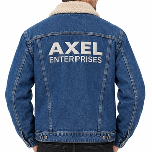 Chaqueta de Mezclilla Personalizada para Hombre, Ropa Casual de Calle, para Viajes al Aire Libre, Moda Diaria, Ropa al por Mayor, Fabricante OEM, Chaqueta para Hombre - Product Image 3
