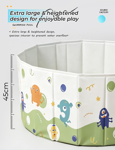 <span class=keywords><strong>Piscina</strong></span> Plegable Personalizada para Niños, <span class=keywords><strong>Piscina</strong></span> Portátil de PVC con Paredes Rígidas, Fácil de Instalar, Múltiples Tamaños 90cm/120cm/160cm*45cm - Product Image 5