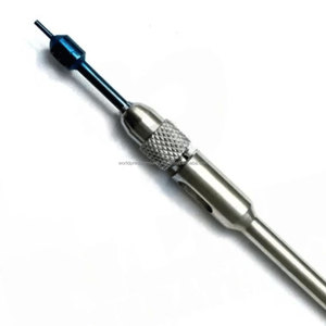 Ensemble de pinces à sourcils en acier inoxydable à pointe fine, instrument chirurgical durable pour kit de punch FUE de greffe de cheveux - Product Image 2