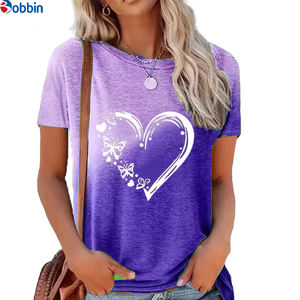 Camiseta Holgada Estampada para Mujer, Proveedor de Camisetas Personalizadas al por Mayor, Camisetas de Algodón Estampadas por Sublimación para Unisex, Fabricante de Camisetas Lisas - Product Image 5