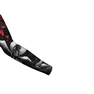 Unisex Digital Custom Logo Sport <b>Arm</b> <b>Sleeves</b> Sets Breathable Quick Dry <b>Compression</b> Wear for Unisex OEM Outdoor Use - Product Image 3