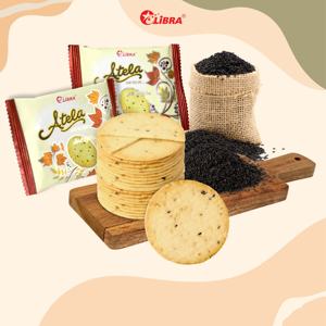 Wholesale Light Crispy Sesame Seed Crackers Sweet Flavor 342G Sachet OEM/ODM - Product Image 6