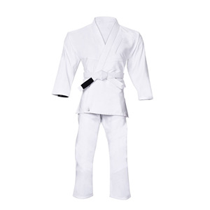 Vente en gros OEM, logo personnalisé, respirant, séchage rapide, 100% coton, Gi de judo, de jiu-jitsu, de karaté, uniforme d'entraînement et de compétition BJJ OEM - Product Image 2