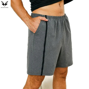 Conjunto de Verano de Alta Elasticidad, Camiseta de Manga Corta con Cuello Redondo y Bloques de Color Multicolor para Hombre, Conjunto de Camiseta y Pantalones Cortos para Usar en Verano - Product Image 6