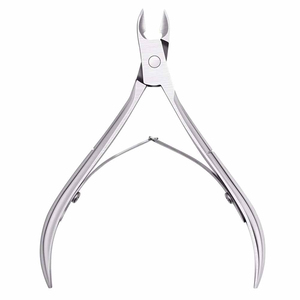 Custom Color Surgical Grade Stainless Steel Cuticle Nail Nipper For Sale Long Handle Nail Cuticle Nipper & Cutter Pattern - Product Image 1