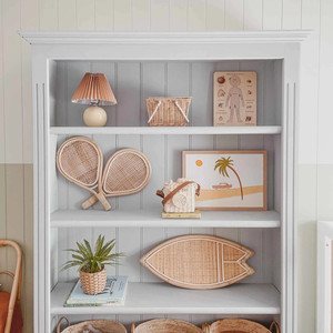 Raqueta de tenis de ratán tejida para niños, juguete deportivo ligero y seguro para niños, modelo de raqueta de tenis. - Product Image 2