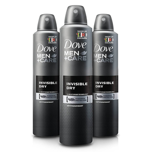 Déodorant en spray sec invisible Dove Men Care, brume corporelle aux herbes et aux produits chimiques, 3,8 oz, lot de 3 - Product Image 2